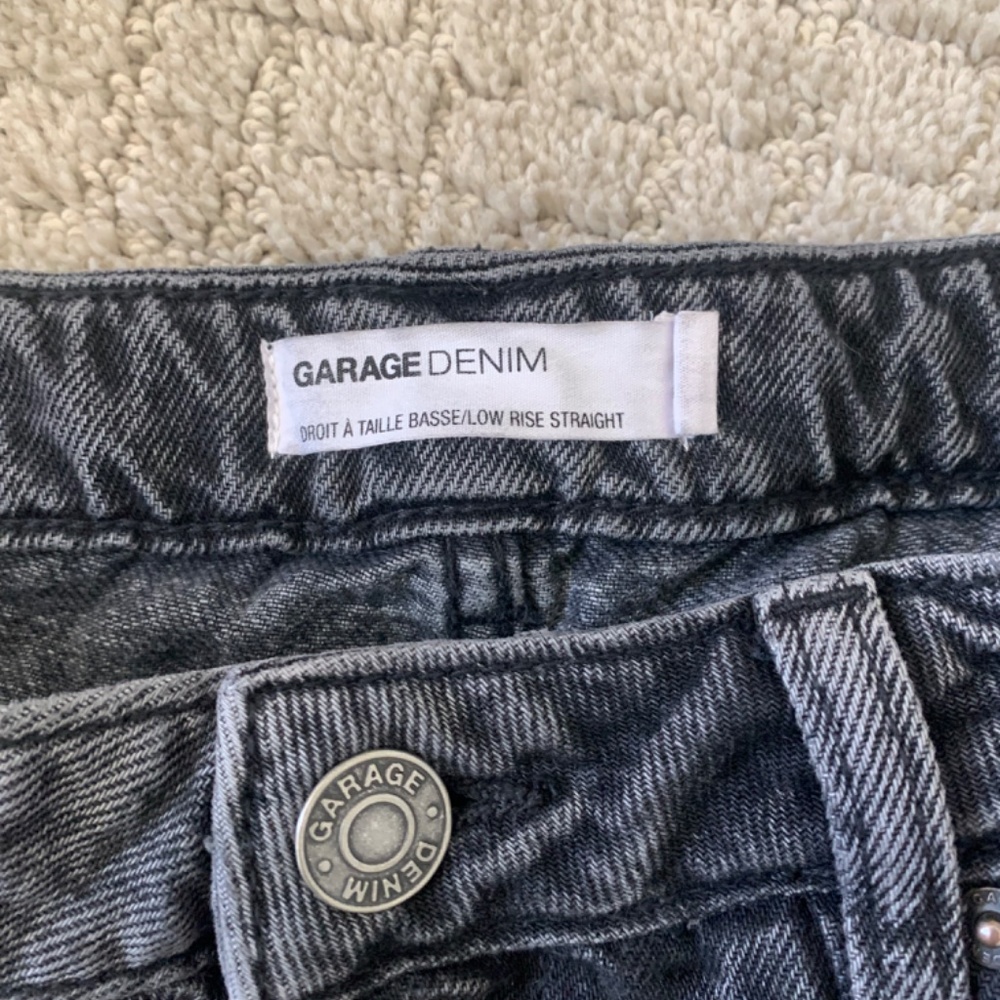 Garage black wash jeans - Picture 3 of 3